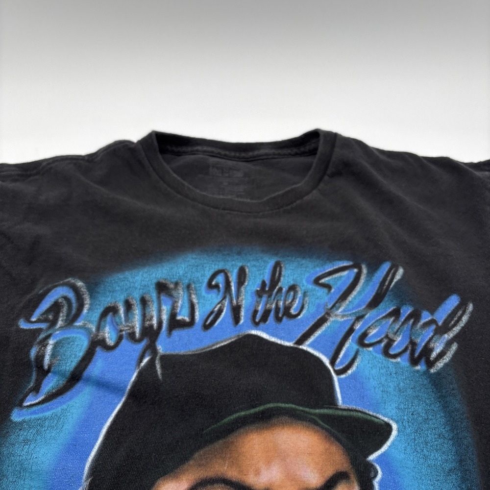 Boyz In The Hood Graphic Print‎ Tshirt Mens Size Medium Freeze Ice Cube Black - Picture 5 of 13